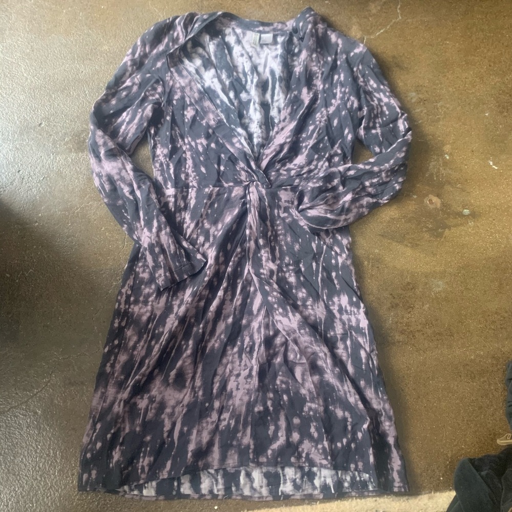 tie dye mini dress